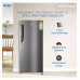 Refrigerator: Haier 190 L 5 Star Direct Cool Single Door Refrigerator (2023 Model, HED-205DS-P, Dazzle Steel)